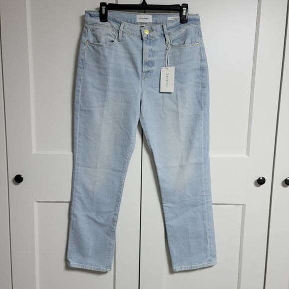 Frame le high straight jeans 27 - Picture 8 of 16